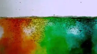 Красочные пузыри Футаж HD