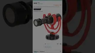 The BEST Mic for vlogging RodeVideoMicro #photography #filmmakinggear  #photogear