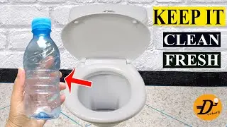 How to QUICKLY clean your bathroom with just one BOTTLE🧼🫧