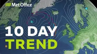 10 Day Trend – How’s the weather looking for half-term?