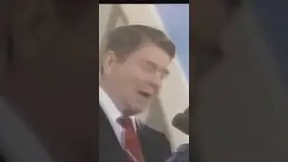 История покушения на президента США Рональда Рейгана и его реакция после этого на лопнувший шарик