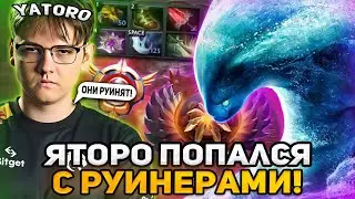 ЯТОРО ПОПАЛСЯ С РУИНЕРАМИ В КАТКЕ НА МОРФЕ! / TEAM SPIRIT YATORO MORPHLING DOTA 2 STREAM