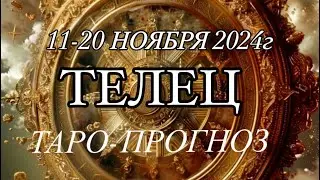 ТЕЛЕЦ ♉️ ТАРО-ПРОГНОЗ 11-20 НОЯБРЯ 2024г