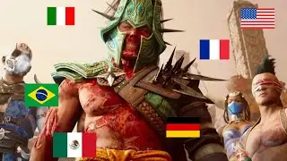 Mortal Kombat 1 - Post Credits Scene Secret Ending in different languages