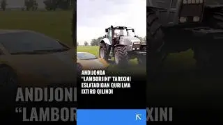 Andijonda “Lamborjini” tarixini eslatadigan qurilma ixtiro qilindi
