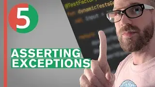 Checking for Exceptions with JUnit 5