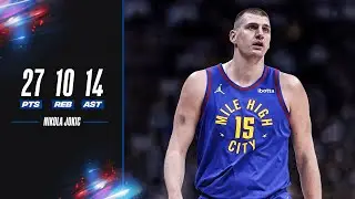 Triple-double No. 12 for Nikola Jokic this season! #BringItIn