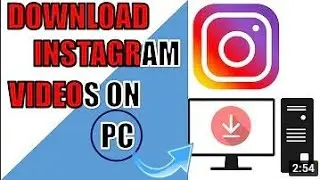 How to download instagram video on pc #shorts