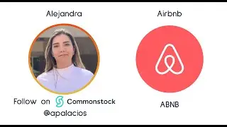 Alejandra Palacios pitches Airbnb at 'The Market' stock pitching game