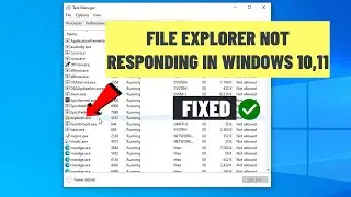 (FIXED) File Explorer Not Responding In Windows 10, 11 | easy fix | 2023