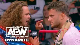 MJF & Jungle Boy Jack Perry in a heated verbal exchange on Dynamite | AEW Dynamite 3/29/23