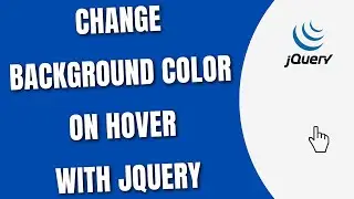 jQuery change background color on hover [HowToCodeSchool.com]