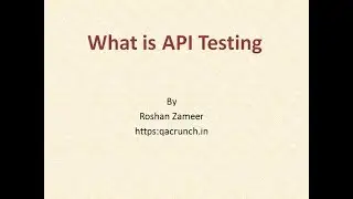 What is API Testing