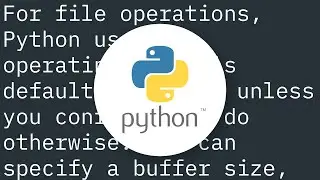 How often does python flush to a file?