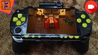 Minecraft Очень карманная версия - PSP - Поглядим