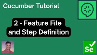 2 | Cucumber Tutorial Feature File | Step Definitions