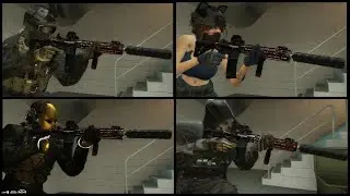 Left 4 Dead 2 MWII and MW2019 Modern Warfare 2019 MW Operators Survivor Skin Mod Collection 2023