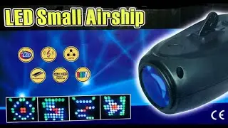 LED Small Airship Projector Presentation