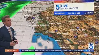 More rain in Southern California's forecast