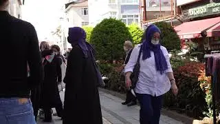 People have masks on their face | Free Footage