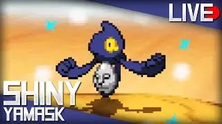 LIVE! Shiny Yamask after 4,320 Encounters in Pokémon White 2! [Badge Quest #5]