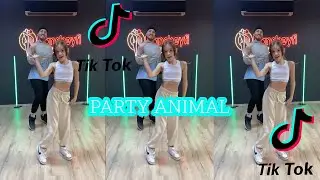 EN YENİ DANS VİDEOLARI TİKTOK PARTY ANİMAL DANSI ÖĞREN