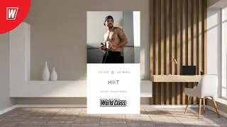 HIIT с Денисом Комаревцевым | 13 января 2024 | Онлайн-тренировки World Class