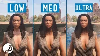 Conan Exiles | Graphics comparison | PC Low VS Mid VS Ultra