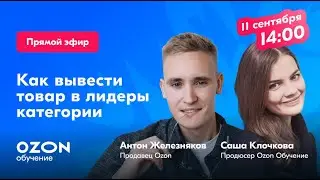 Как вывести товар в лидеры категории: опыт успешного продавца на Ozon
