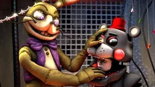 [SFM FNAF] Glitchtrap VS Lefty