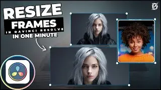 How To Resize Video Clips and Images In Davinci Resolve Change Aspect Ratio Videos For YouTube Short