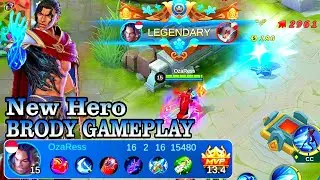 New Hero Brody The Lone Star Gameplay - Mobile Legends Bang Bang