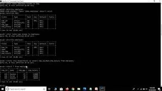 Part 03:Rename field and table name,Create view and Truncate in MySql