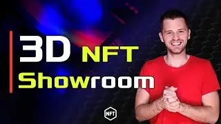 Interactive 3D NFT Showroom live demo | Unreal Engine metaverse