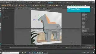 Horse Ornament Modeling in Maya 2020