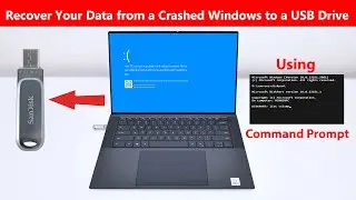 Recover Your Data from a Crashed Windows to a USB Drive Using Command Prompt