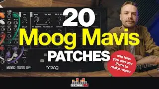 20 Moog Mavis Patches! (and how you could use Mavis in your music)