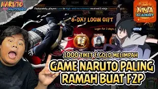 SALAH SATU GAME NARUTO YANG ADA DI ANDROID PALING COCOK BUAT F2P BANYAK HADIAHNYA DAN GRATISANNYA