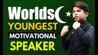 Worlds Youngest Motivational Speaker Hammad Safi - The Little Professor