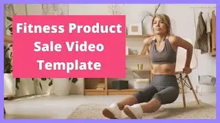 Fitness Product Sale Video Template | Typito Fitness Video Templates [Editable]