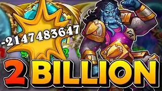 2 BILLION Stats?! | Hearthstone Battlegrounds