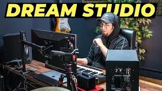 I BUILT MY DREAM STUDIO!! *its absolutely perfect* | HOME STUDIO TOUR