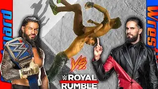 WWE - Royal Rumble 2022 Roman Reigns vs Seth Rollins Full Match | Backyard Wrestling