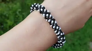 Браслет из бисера/Браслет своими руками/Как сделать браслет/Браслет иглой/Beaded Bracelet/Diy