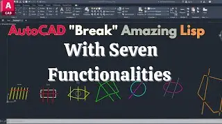 AutoCAD Lisp: Advanced Intersection Breaks | 7 New Features