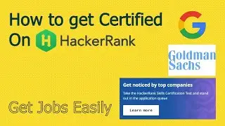 How To Get Certified From HackerRank