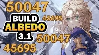 🌕💖LA MEJOR GUIA Y BUILD COMPLETA F2P: ALBEDO SUB DPS | GENSHIN IMPACT 3.1 |