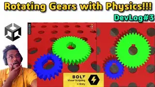 Rotating Gears with Rigidbody Physics!!! | Gear Game | Devlog#3