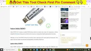 Infinity CM2MT2 Live Boot Update | CM2 MTK NEW SETUP Firmware | Free CM2MT2 Latest Version Setup