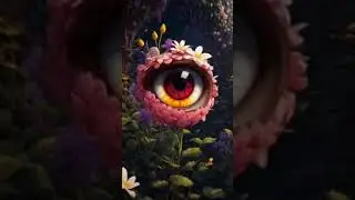 Strange flower, Strange imagination, but I also created lenses for Zepeto based on this idea